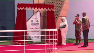 ঢাকা সেনানিবাসে এএফআইপি ভবন উদ্বোধন করলেন প্রধানমন্ত্রী